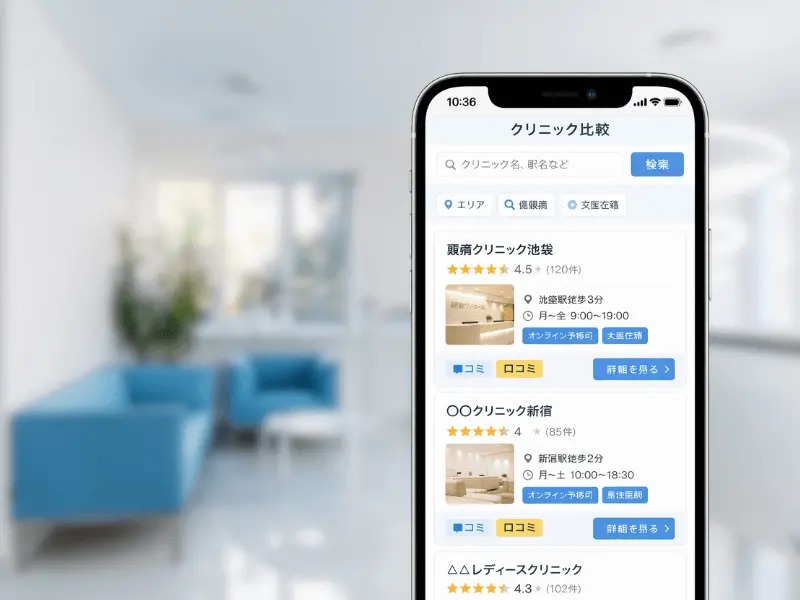 比較する患者のイメージ